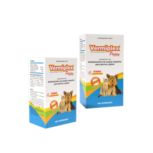 Vermiplex Puppy 40 y 120 mL Suspensión