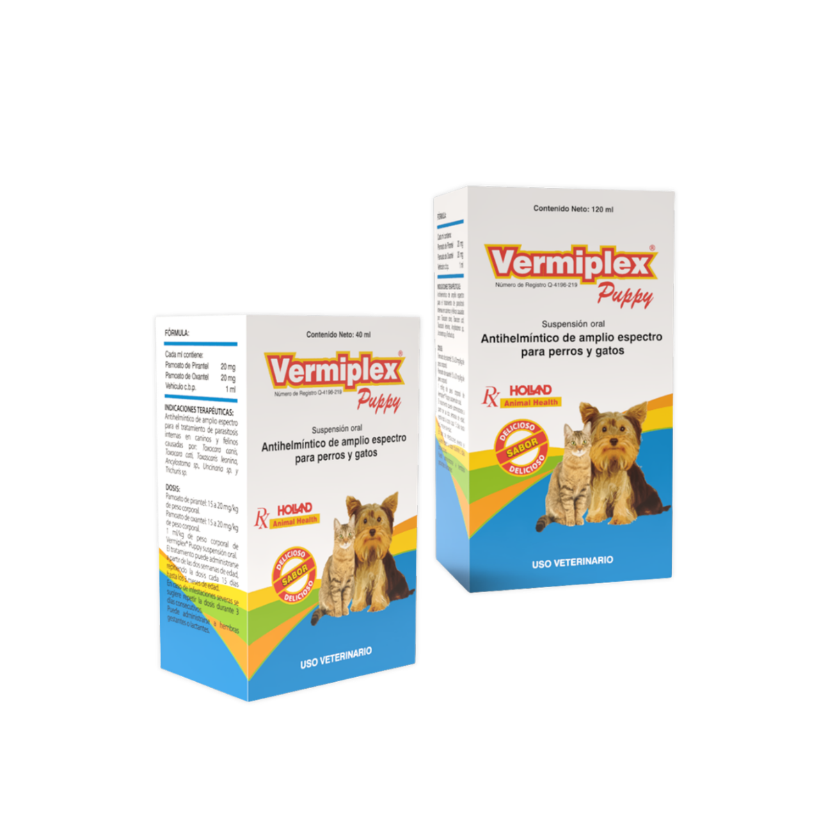 Vermiplex Puppy 40 y 120 mL Suspensión