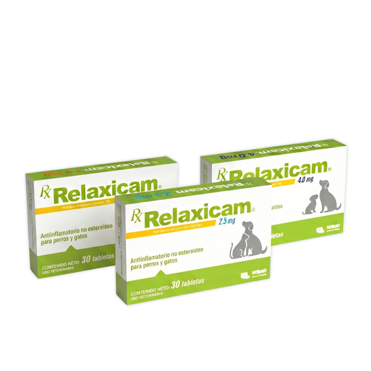 Rx Relaxicam Cajilla con 30 tabletas
